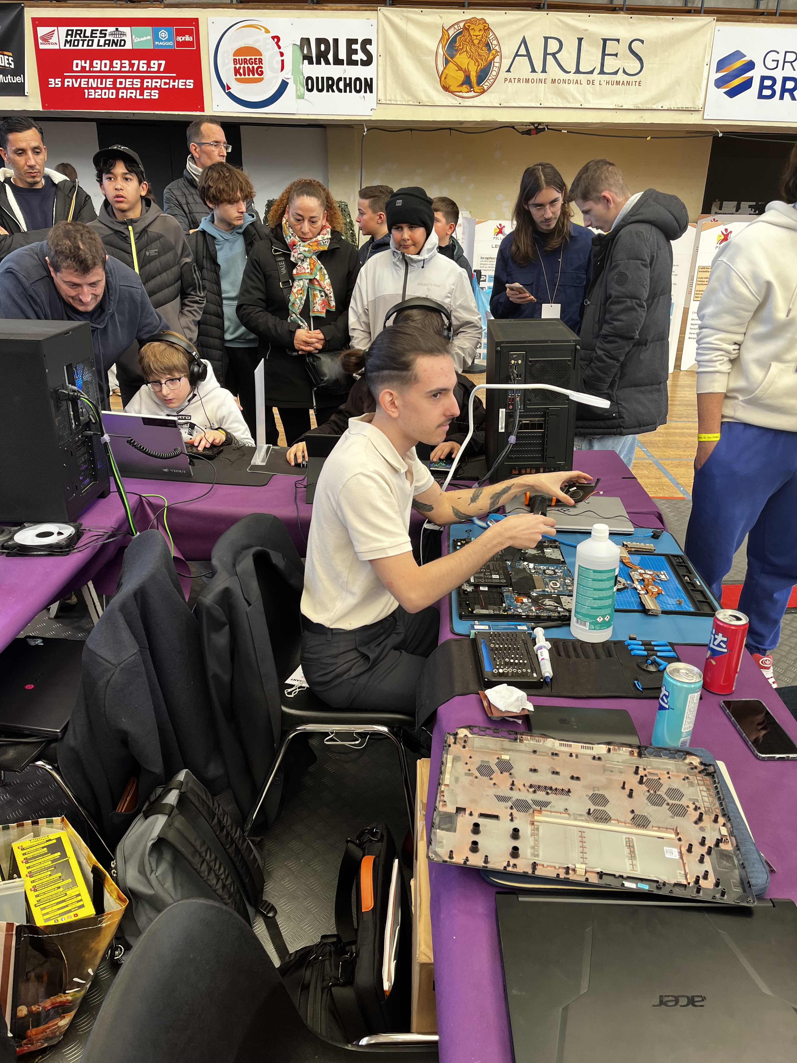 Nettoyage et entretien de PC à la PXL Lan